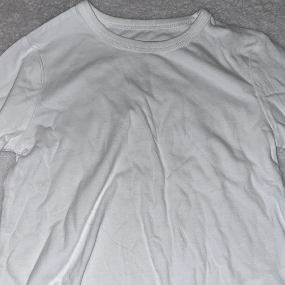 Two white long sleeve tshirts from The Children’s Place - Picture 2 of 4